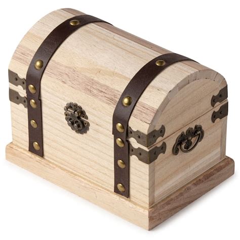 Wood Box With Metal Accents by Make Market®